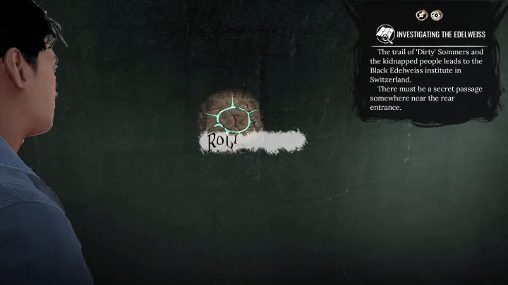 Następnie podejdźcie do pustej ściany i zbadajcie ślady na podłodze - Sherlock Holmes The Awakened: Blok B (Block B) - Sherlock Holmes The Awakened - solucja