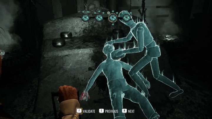 Przy ołtarzu ustawcie scenę z osobą oblewającą Arnesona krwią - Sherlock Holmes The Awakened: Mokradła (The Swamp) - Sherlock Holmes The Awakened - solucja