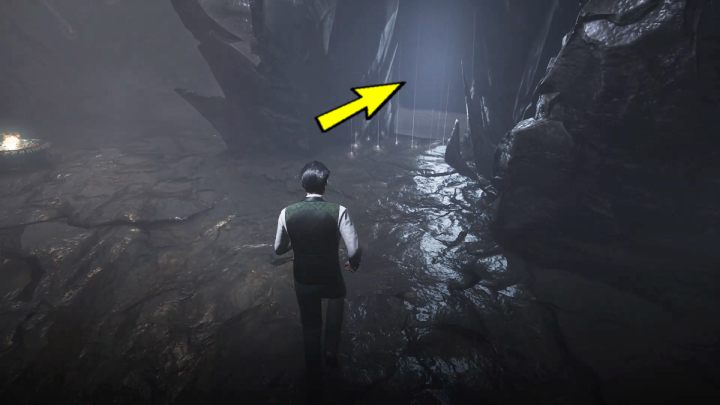 Przejdźcie przez otwór w skale - Sherlock Holmes The Awakened: Jaskinia - Sherlock Holmes The Awakened - solucja