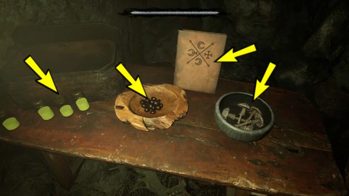 Na stole po prawej stronie ołtarza zbadajcie - Sherlock Holmes The Awakened: Jaskinia - Sherlock Holmes The Awakened - solucja