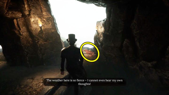 Idźcie dalej i zbadajcie czerwoną koszulę na ziemi - Sherlock Holmes The Awakened: Półwysep Ardnamurchan (Ardnamurchan Point) - Sherlock Holmes The Awakened - solucja