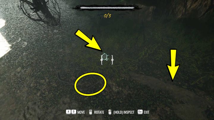 Na ziemi obok śladów krwi zbadajcie - Sherlock Holmes The Awakened: Półwysep Ardnamurchan (Ardnamurchan Point) - Sherlock Holmes The Awakened - solucja