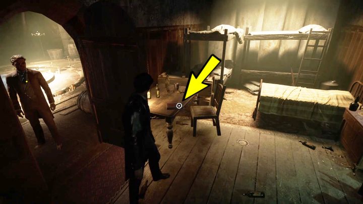 Wejdźcie do małego pokoju przy wejściu do wieży latarni morskiej - Sherlock Holmes The Awakened: Półwysep Ardnamurchan (Ardnamurchan Point) - Sherlock Holmes The Awakened - solucja