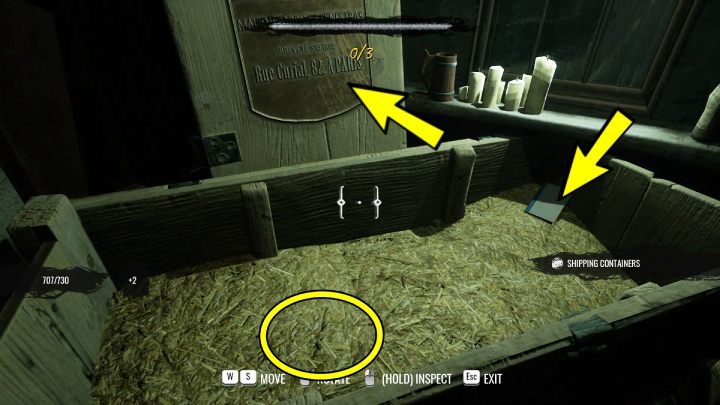 W skrzyni zbadajcie - Sherlock Holmes The Awakened: Półwysep Ardnamurchan (Ardnamurchan Point) - Sherlock Holmes The Awakened - solucja