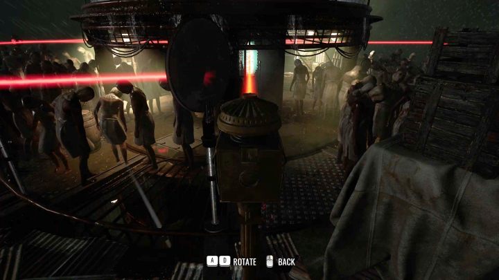 Następnie skierujcie pierwszą wiązkę w soczewkę - Sherlock Holmes The Awakened: Półwysep Ardnamurchan (Ardnamurchan Point) - Sherlock Holmes The Awakened - solucja