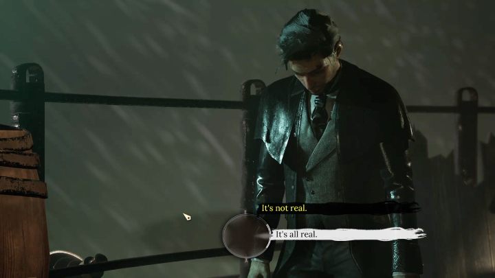 Przy rozmowie z Rochesterem wybierzcie drugą odpowiedź - Sherlock Holmes The Awakened: Półwysep Ardnamurchan (Ardnamurchan Point) - Sherlock Holmes The Awakened - solucja