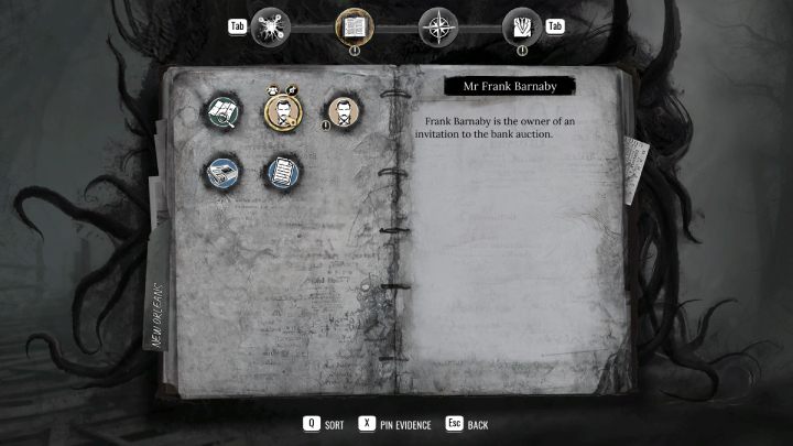 Przypnijcie dowód Pan Frank Barnaby i porozmawiajcie z dowolnym mieszkańcem miasta - Sherlock Holmes The Awakened: Nowy Orlean (New Orleans) - Sherlock Holmes The Awakened - solucja