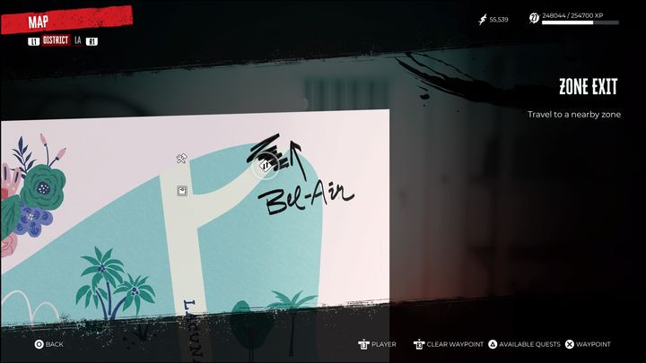 Żeby zmienić dzielnicę, musicie udać się do wyjścia ze strefy (zone exit) - Dead Island 2: Czy jest szybka podróż? - Dead Island 2 - poradnik do gry