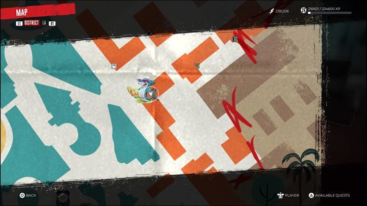 W tym celu pójdźcie do jednego ze sklepów, które oznakowane jest ikoną rekina trzymającego deskę surfingową - Dead Island 2: Skrytka na czarną godzinę Jo(Jos Rainy Day Stash) - Dead Island 2 - poradnik do gry