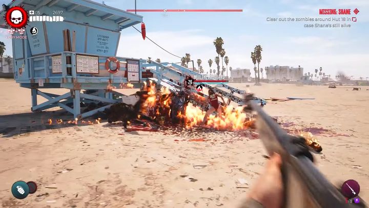 Znacznik misji pojawi się teraz w zupełnie innej lokacji, mianowicie na Nabrzeżu - Dead Island 2: Zaginiona osoba Shane - Dead Island 2 - poradnik do gry