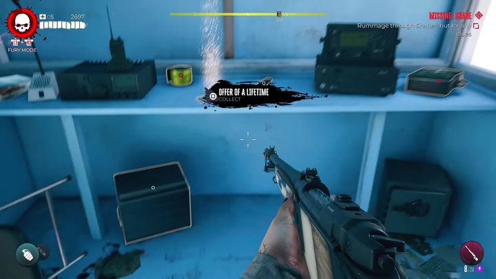 W środku budynku znajduje się notka o nazwie Oferta życia - Dead Island 2: Zaginiona osoba Shane - Dead Island 2 - poradnik do gry