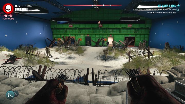 Wewnątrz studia 5 przebywa Bozzy i w ramach questu trzeba mu pomóc - Dead Island 2: Jak dostać się do Studia 5 (Stage 5) w Monarch Studios? - Dead Island 2 - poradnik do gry