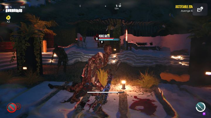 Najważniejszym atakiem Nikki są dźwiękowe fale uderzeniowe - Dead Island 2: Jak pokonać bossa Nikki Gutte? - Dead Island 2 - poradnik do gry