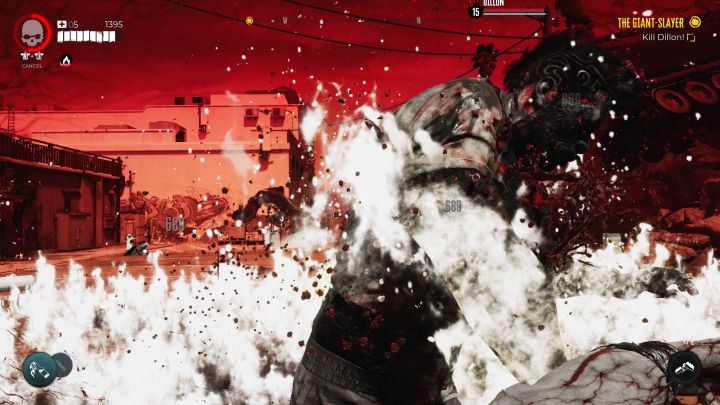 Bossa możecie osłabiać z wykorzystaniem - Dead Island 2: Jak pokonać bossa Dillon? - Dead Island 2 - poradnik do gry