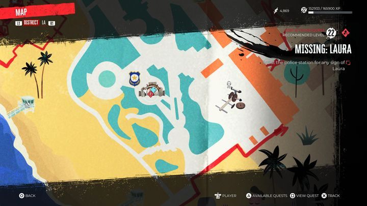 W środku uważajcie na sporo pułapek z linką oraz zombie wewnątrz budynku - Dead Island 2: Zaginiona osoba Laura (Missing Laura) - Dead Island 2 - poradnik do gry