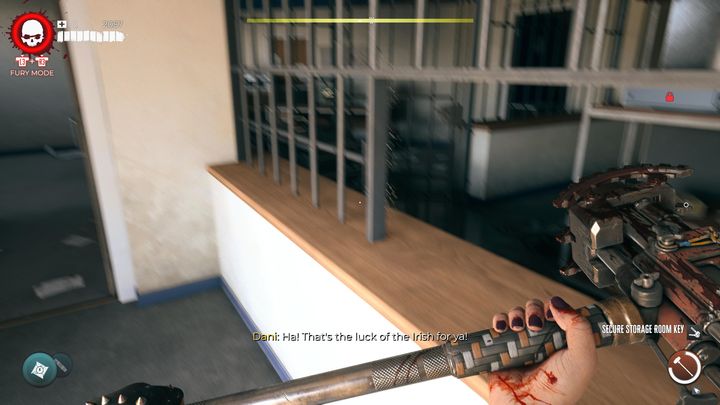 W środku mieści się również klucz do chronionego magazynu, który jest idealnym miejscem do farmienia naboi oraz broni palnych - Dead Island 2: Zaginiona osoba Laura (Missing Laura) - Dead Island 2 - poradnik do gry