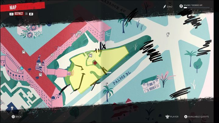 Przy pierwszej z budek ochrony znajduje się bardzo dużo zombie, dlatego w pierwszej kolejności rozprawcie się z nimi - Dead Island 2: Zaginiona osoba Jamal (Missing Jamal) - Dead Island 2 - poradnik do gry