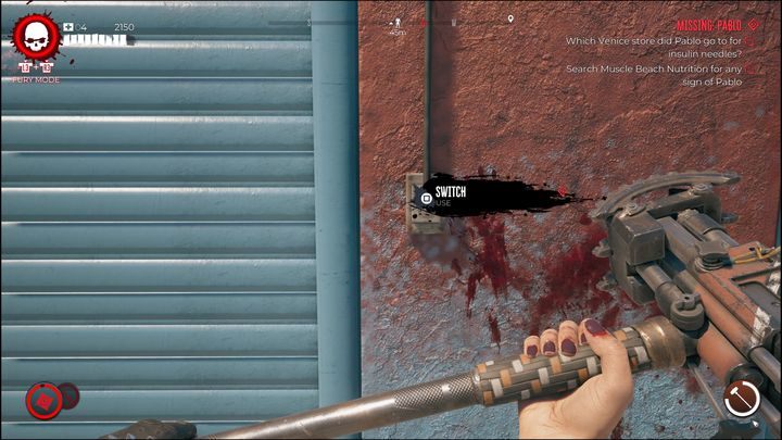 W środku na półce z hantlami znajduje się notatka - Białko, poproszę - Dead Island 2: Zaginiona osoba Pablo (Missing Pablo) - Dead Island 2 - poradnik do gry