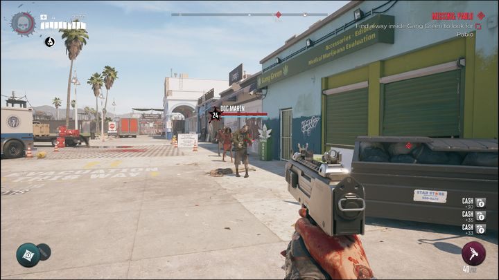 Możecie również udać się we wskazane miejsce na zdjęciu, aby znaleźć jeszcze jednego imiennego zombie - Dead Island 2: Zaginiona osoba Pablo (Missing Pablo) - Dead Island 2 - poradnik do gry