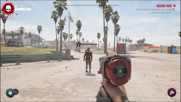 Na sam koniec wystarczy wrócić na tyły sklepu Gang Green i otworzyć drzwi - Dead Island 2: Zaginiona osoba Pablo (Missing Pablo) - Dead Island 2 - poradnik do gry