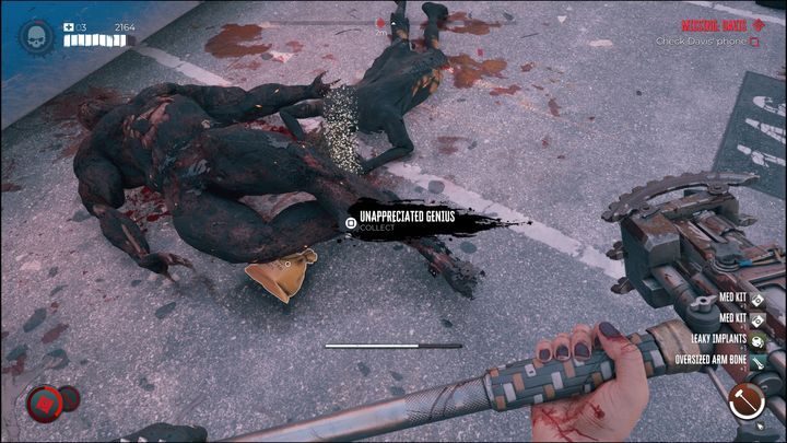 Po zakończeniu zadania otrzymacie 1 - Dead Island 2: Zaginiona osoba Davis (Missing Davis) - Dead Island 2 - poradnik do gry