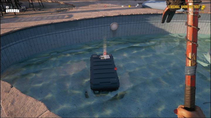 Zadanie rozpocznie się w momencie, gdy pojawicie się we wschodniej części Beverly Hills, a dokładniej mówiąc w posiadłości Rikkyego i podniesiecie przedmiot o nazwie Prezent pożegnalny (A Parting Gift) - Dead Island 2: Czysta kradzież (The Clean and Snatch) - Dead Island 2 - poradnik do gry