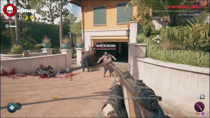 Na sam koniec wystarczy podnieść klucze z ciała zzombifikowanego listonosza i udać się do tego samego miejsca, gdzie podnieśliście dziennik o nazwie Wymagany podpis - Dead Island 2: Mój listonosz był zombiakiem (My Mailman Was A Zombie) - Dead Island 2 - poradnik do gry