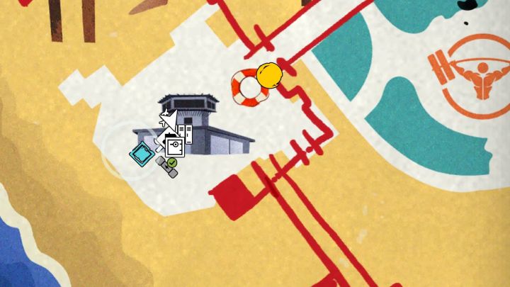 Miejsce pobytu handlarza: Rodriguez przebywa na szczycie wieży wartowników (Lifeguard Tower) zlokalizowanej w północno-zachodniej części Venice Beach - Dead Island 2: Wszyscy handlarze - Dead Island 2 - poradnik do gry