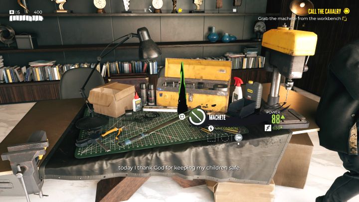 Stół warsztatowy jest w jednym z pomieszczeń na parterze - Dead Island 2: Wszystkie warsztaty - Dead Island 2 - poradnik do gry