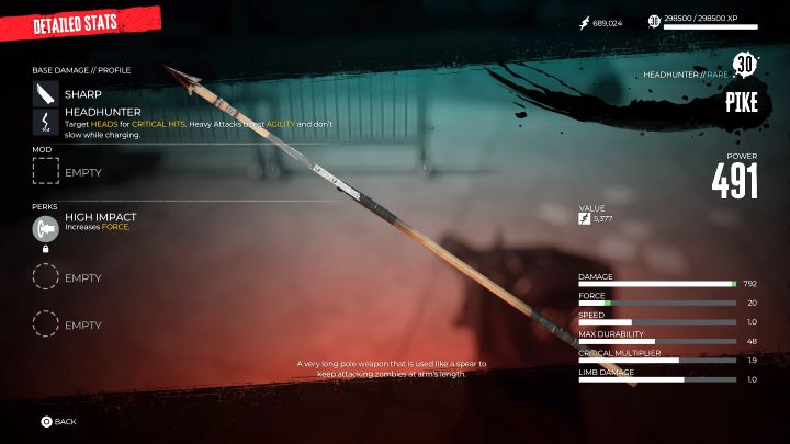 Do wykonania rzutu na odległość co najmniej 35 metrów potrzebujecie broni białej - Dead Island 2: Jak rzucić bronią z 35 metrów (trofeum Donk)? - Dead Island 2 - poradnik do gry