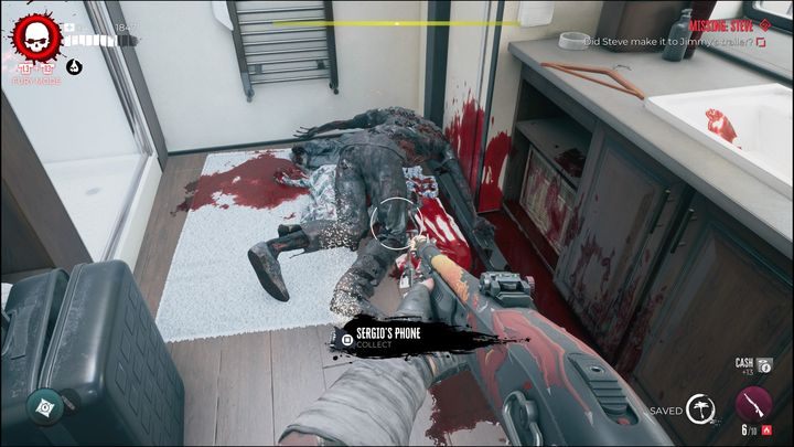 Z informacji zawartych w telefonie można wywnioskować, że Steve udał się do Beverly Hills - Dead Island 2: Zaginiona osoba Steve (Missing Steve) - Dead Island 2 - poradnik do gry