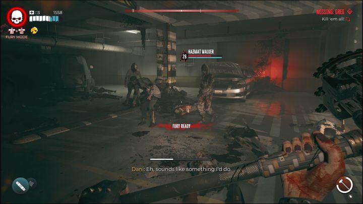 W tym momencie zostaniecie zaatakowani przez przeróżne typy zombie - Dead Island 2: Zaginiona osoba Greg (Missing Greg) - Dead Island 2 - poradnik do gry