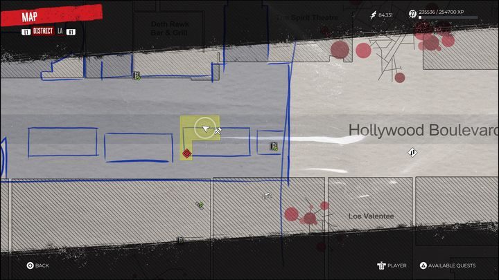 Teraz pójdźcie we wskazane na zdjęciu miejsce - Dead Island 2: Zaginiona osoba Rainier (Missing Rainier) - Dead Island 2 - poradnik do gry