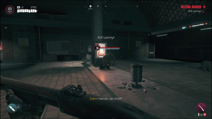 Z jego ciała wypadnie klucz, którym otworzycie pomieszczenie, w którym znajduje się Rainier - Dead Island 2: Zaginiona osoba Rainier (Missing Rainier) - Dead Island 2 - poradnik do gry