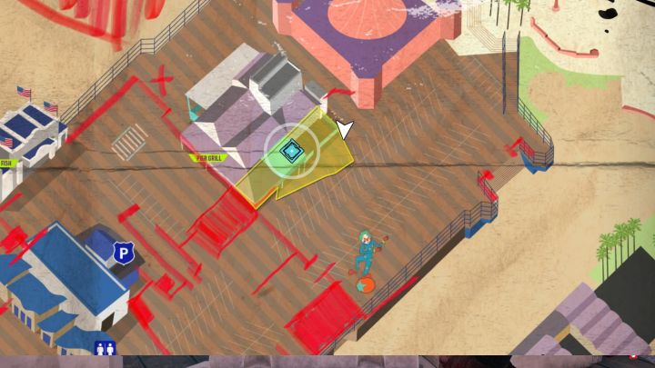 Zgodnie z informacją z notatki musicie dotrzeć na lądowisko dla śmigłowców na deptaku - Dead Island 2: Zagadka z wiadomością w butelce z Nabrzeża - Dead Island 2 - poradnik do gry