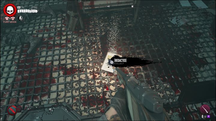 Po podniesieniu i przeczytaniu zawartości dokumentu, dowiecie się, że przesyłka znajduje się w kontenerze nr 78 - Dead Island 2: Cenzura (Redacted) - Dead Island 2 - poradnik do gry