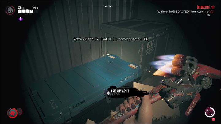 Teraz nie pozostaje nic innego, jak wejść do kontenera i otworzyć skrzynię, aby zakończyć zadanie - Dead Island 2: Cenzura (Redacted) - Dead Island 2 - poradnik do gry