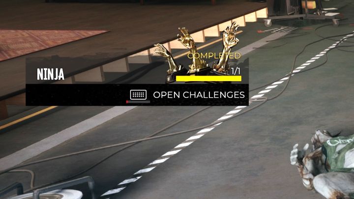 O pomyślnym zaliczeniu wyzwania informuje komunikat na ekranie (powyższy obrazek) - Dead Island 2: Jak zaliczyć wyzwanie Ninja? - Dead Island 2 - poradnik do gry