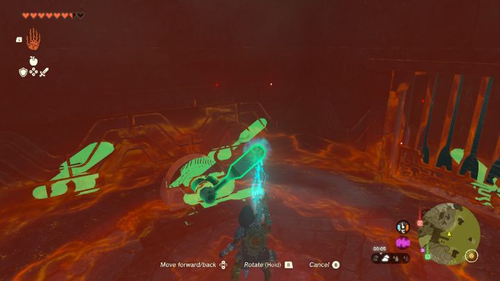 Złapcie za dźwignię zdolnością Ultrahand i otwórzcie bramę - Zelda TotK: Sidon of the Zora - opis przejścia - Zelda Tears of the Kingdom - poradnik do gry