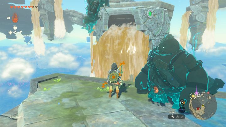 Możecie też wskakiwać do wodospadów i podpływać w nich do góry - Zelda TotK: Sidon of the Zora - opis przejścia - Zelda Tears of the Kingdom - poradnik do gry