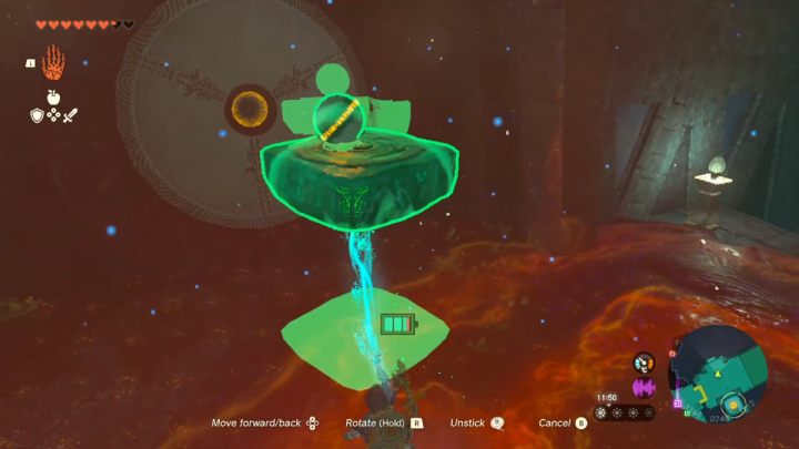 Włóżcie kulę przyczepioną do Hover Stone do otworu w ścianie - Zelda TotK: Sidon of the Zora - opis przejścia - Zelda Tears of the Kingdom - poradnik do gry