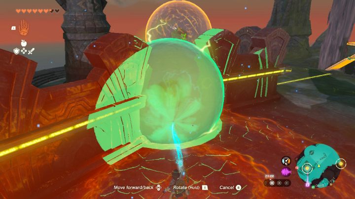 Włóżcie bańkę wodną w przerwę między kablami, aby przesłać przez nią prąd - Zelda TotK: Sidon of the Zora - opis przejścia - Zelda Tears of the Kingdom - poradnik do gry