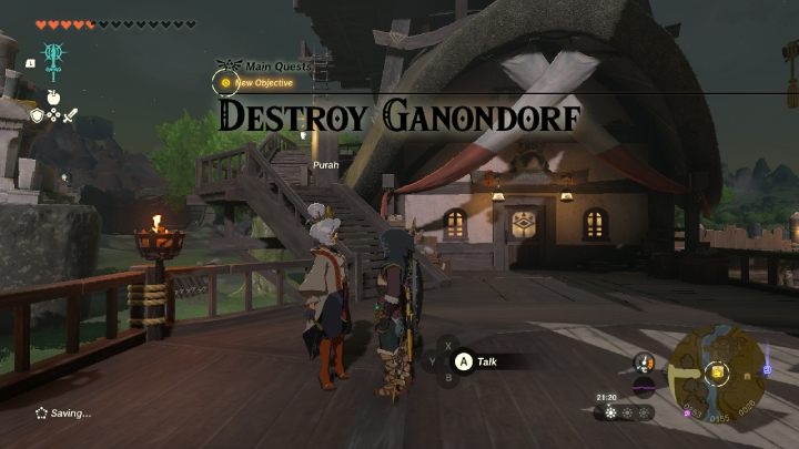 Quest Destroy Ganondorf rozpocznie się po rozmowie z Purah w Lookout Landing oraz po wykonaniu main questów - Zelda TotK: Destroy Ganondorf - Zelda Tears of the Kingdom - poradnik do gry