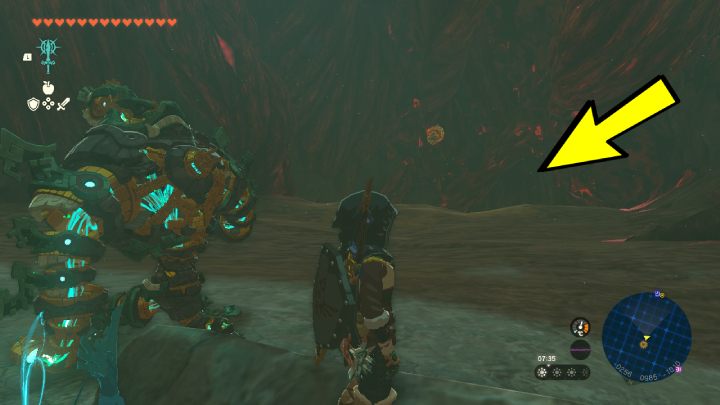 Obok powora Like Like znajdziecie małe przejście - Zelda TotK: Destroy Ganondorf - Zelda Tears of the Kingdom - poradnik do gry