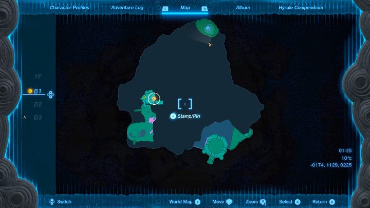 Kolejny cel będzie na poziomie B1 - Zelda TotK: Crisis at Hyrule Castle - opis przejścia - Zelda Tears of the Kingdom - poradnik do gry