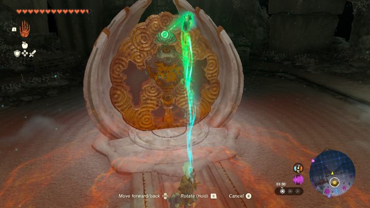 Gdy znajdziecie się w Construct Factory, włóżcie maskę do rzeźby - Zelda TotK: Find the Fifth Sage - Zelda Tears of the Kingdom - poradnik do gry