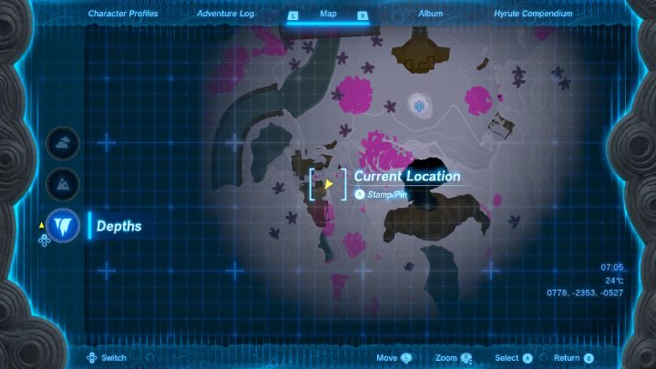 Udajcie się do budynku na południowy zachód od Construct Factory - Zelda TotK: Find the Fifth Sage - Zelda Tears of the Kingdom - poradnik do gry