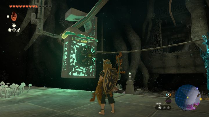 Przyczepcie do skrzyni elementy widoczne na powyższym obrazku i umieśćcie ją na szynach - Zelda TotK: Find the Fifth Sage - Zelda Tears of the Kingdom - poradnik do gry