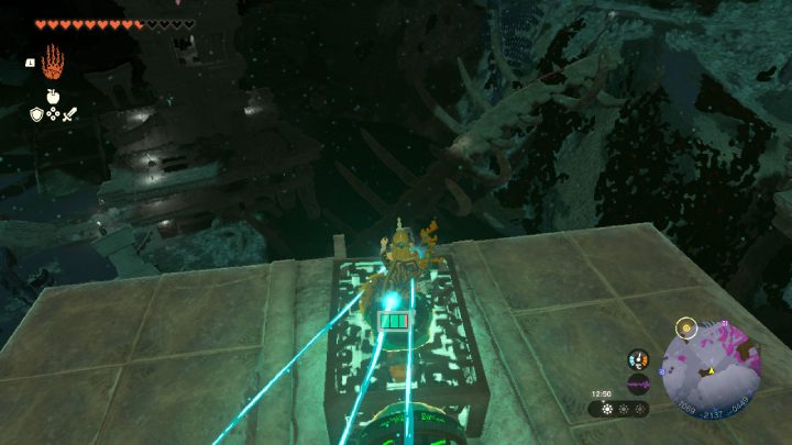 Skorzystajcie z kolejnej windy, następnie przyczepcie do skrzyni jeden Fan i Steering Stick - Zelda TotK: Find the Fifth Sage - Zelda Tears of the Kingdom - poradnik do gry