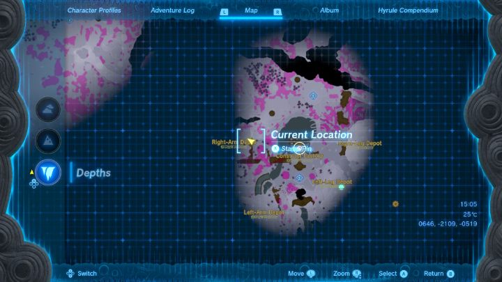 Idźcie do ostatniego budynku, na zachód od Construct Factory - Zelda TotK: Find the Fifth Sage - Zelda Tears of the Kingdom - poradnik do gry